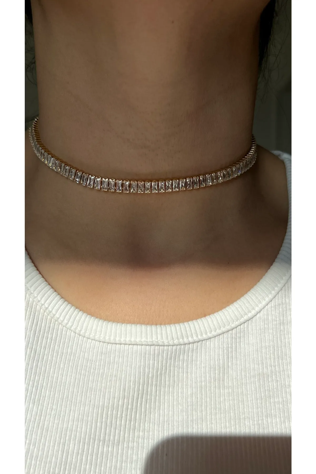 Altın%20Kaplama%20Baget%20Taşlı%20Choker